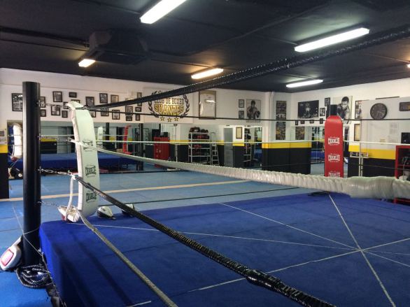 Ring de boxeo vacío
